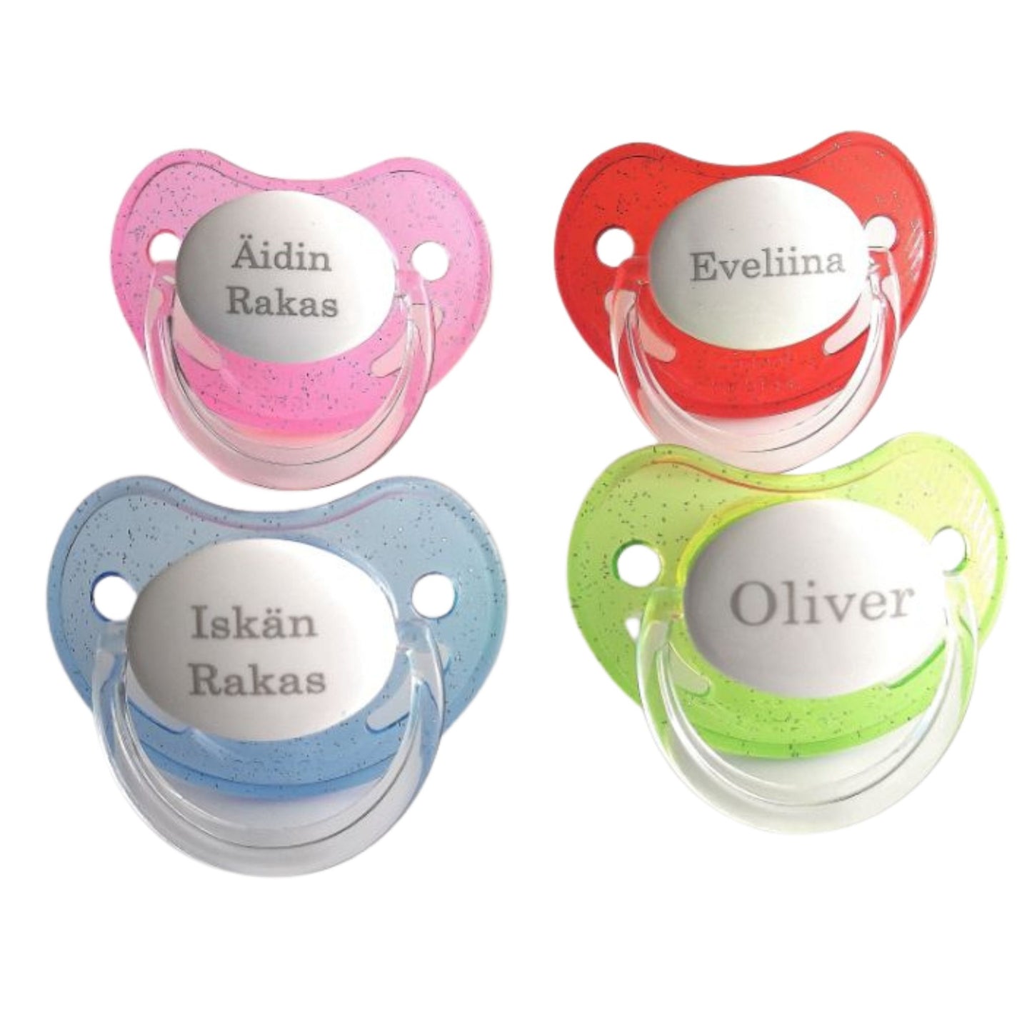 Kimaltava nimitutti vauvalle