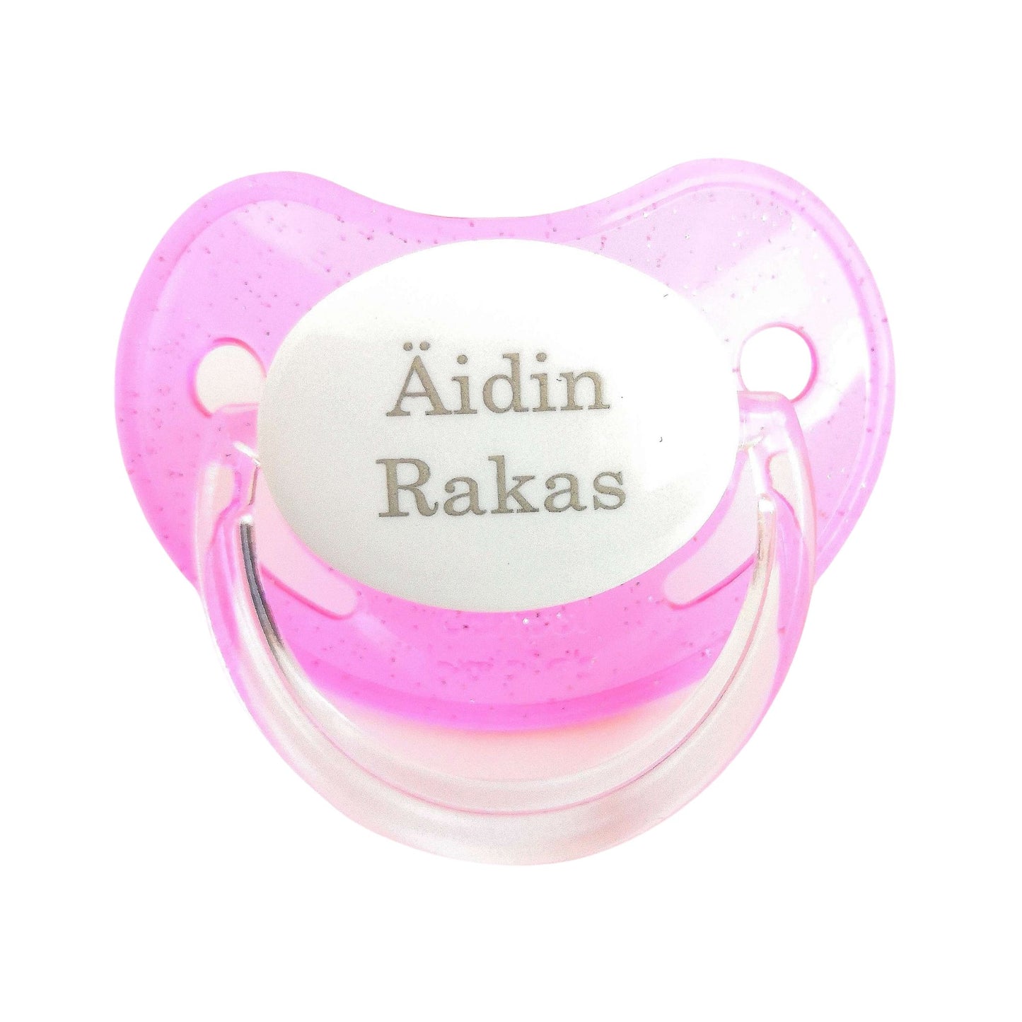 Kimaltava nimitutti vauvalle